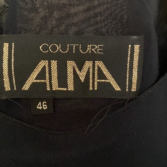 COUTURE ALMA black camisole top - Picture 4 of 4